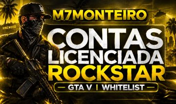 CONTA ROCKSTAR | GTA V INSTALÁVEL | ENTREGA IMEDIATA