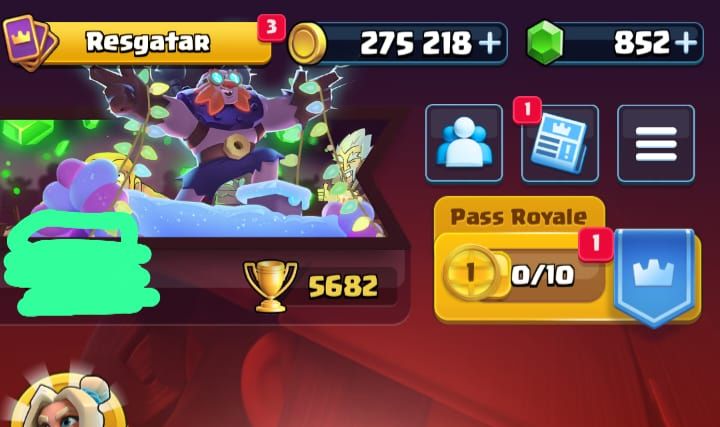 Conta para iniciantes de clash Royale