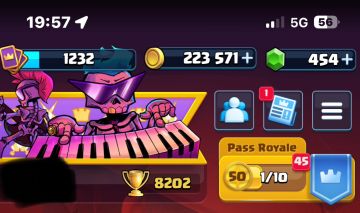 Clash royale 8k de trofeus