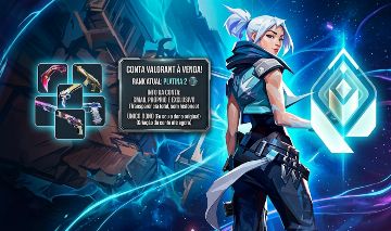 CONTA VALORANT: PLATINA 2 : UNICO DONO , DA PRA FAZER UM PREÇO MENOR