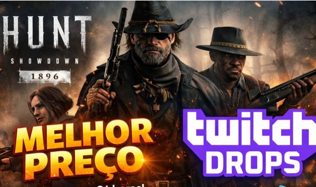 [MELHOR PREÇO] Hunt: Showdown Twitch Drops, Skins, Keychains, Chests e Hunters
