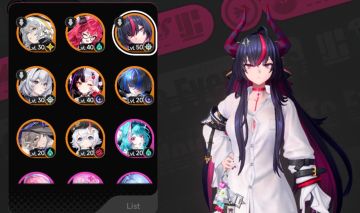 Nte Lv32 Shinku C1, Lacrimosa, Nanally, Hathor P1, Sakiri, Dafoddil e Jiuyuan