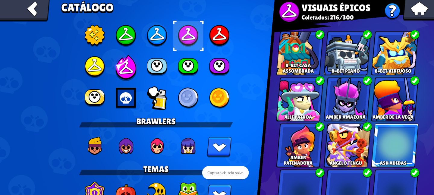 Conta de braw stars com mais de 100k de troféus