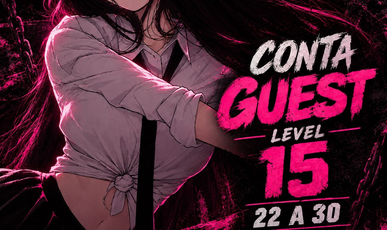 CONTA FREE FIRE LEVEL 15 AO 30