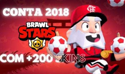 CONTA RARA BRAWL STARS + CLASH ROYALE