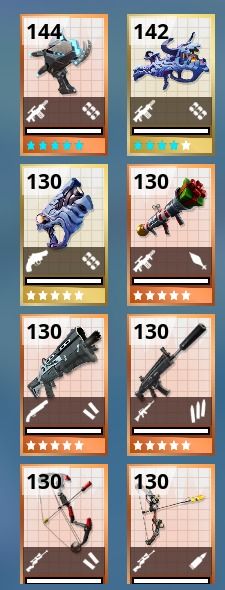 ARMAS 144 PELO MENOR PREÇO. FUNCIONANDO! FORTNITE SALVE O MUNDO LEIA A DESCRIÇÃO