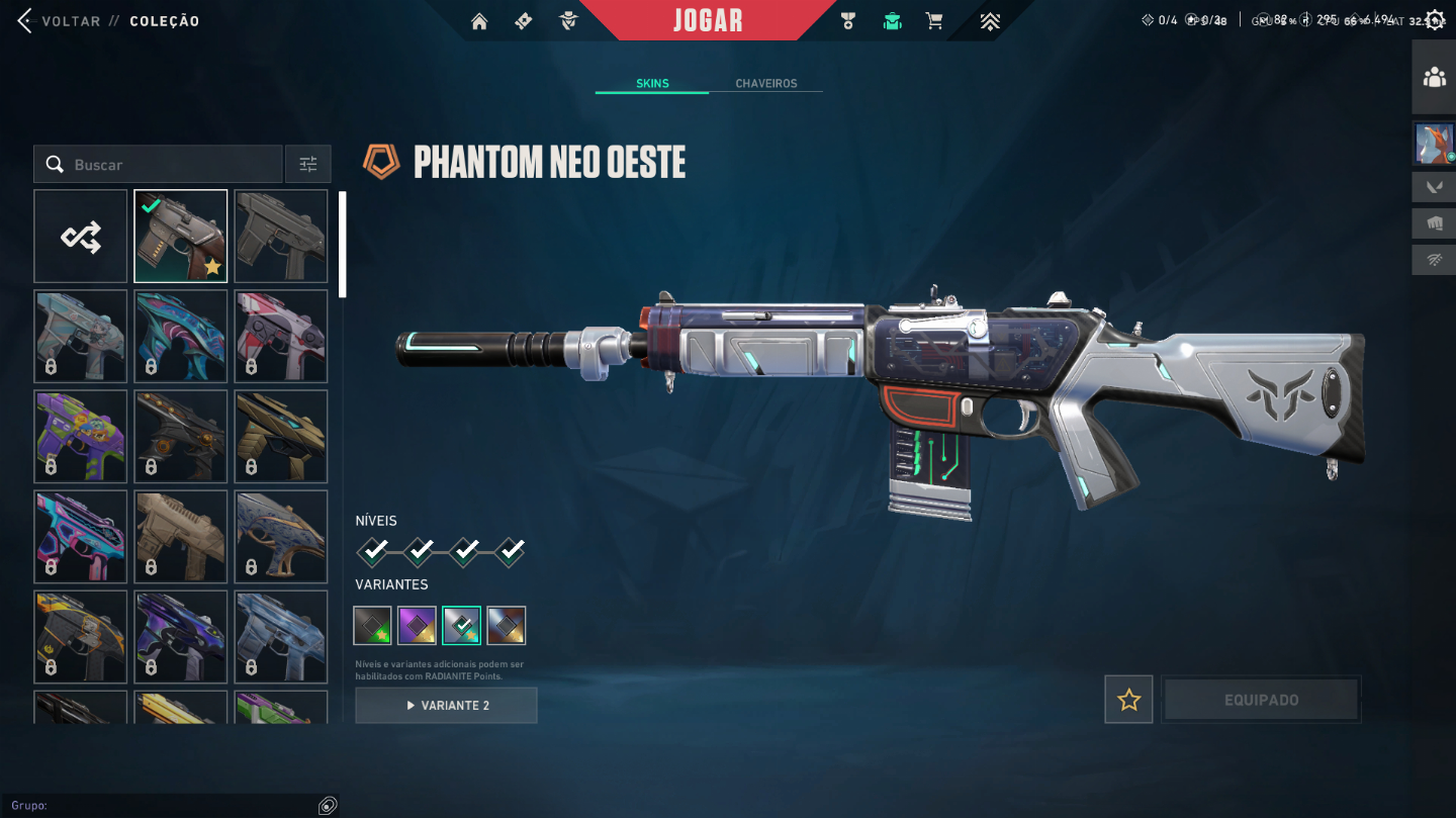 CONTA LOL + VALORANT FULL ACESS LVL 1020 COM 333 SKINS(LoL) E 3 SKINS(Valorant)