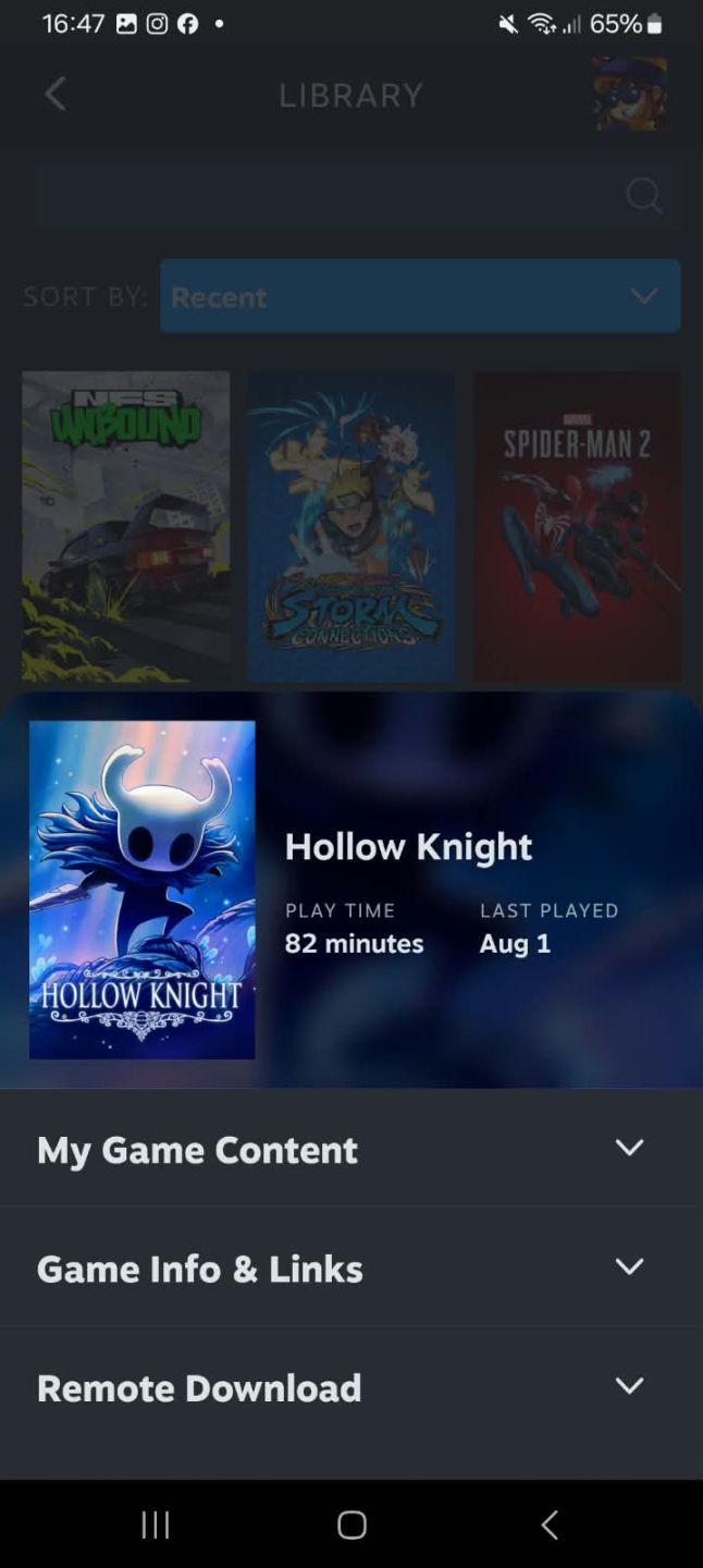 CONTA STEAM | SPIDER-MAN 2 + FC 26 + NFS UNBOUND + NARUTO + SKINS
