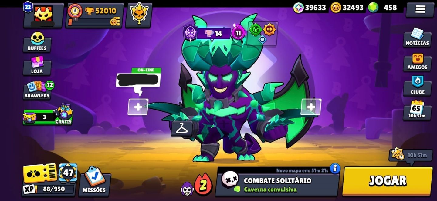 Brawl Stars 45k Troféus | Conta Antiga | Inclui Clash Royale + CoC