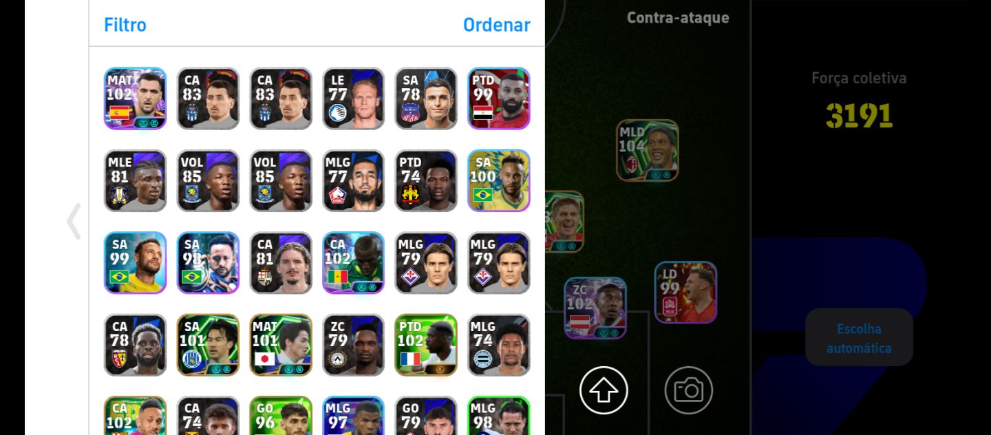 Conta de efootball