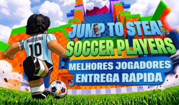(MUITO BARATO)JUMP TO STEAL SOCCER PLAYERS/PULE PARA ROUBAR JOGADORES DE FUTEBOL