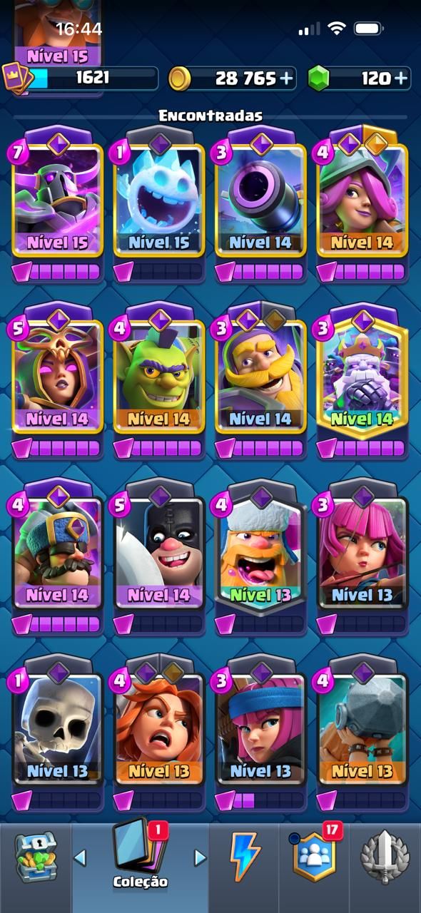 CONTAS JOGOS SUPERCELL UPADAS COM MUITOS ITENS. (CONTA ANTIGA DE BRAW)