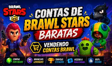 CONTAS BRAWL STARS COM ÓTIMOS PREÇOS