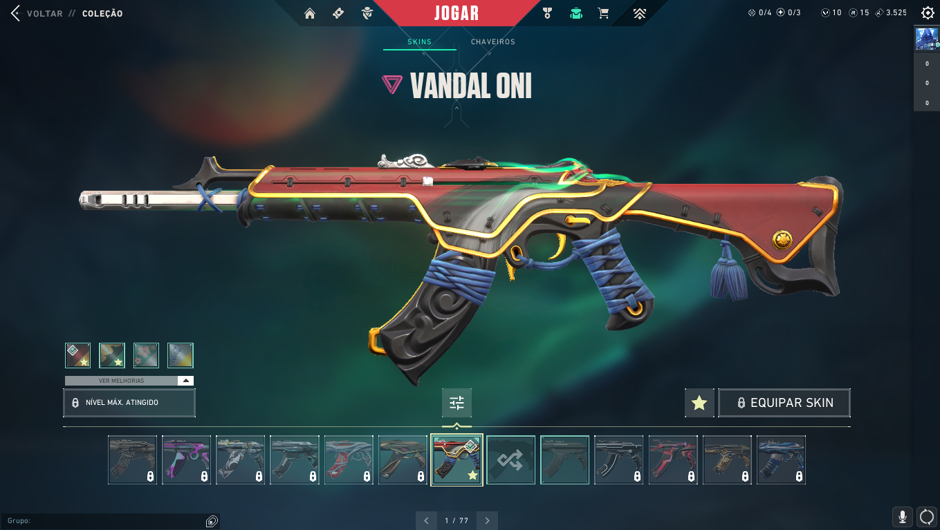 CONTA COM VANDAL ONI FULL ACESSO