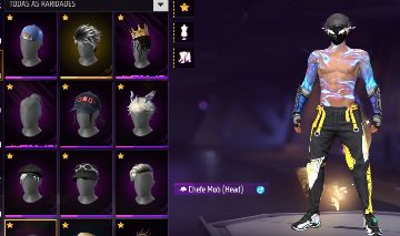 Conta rara de free fire muitos itens antigos