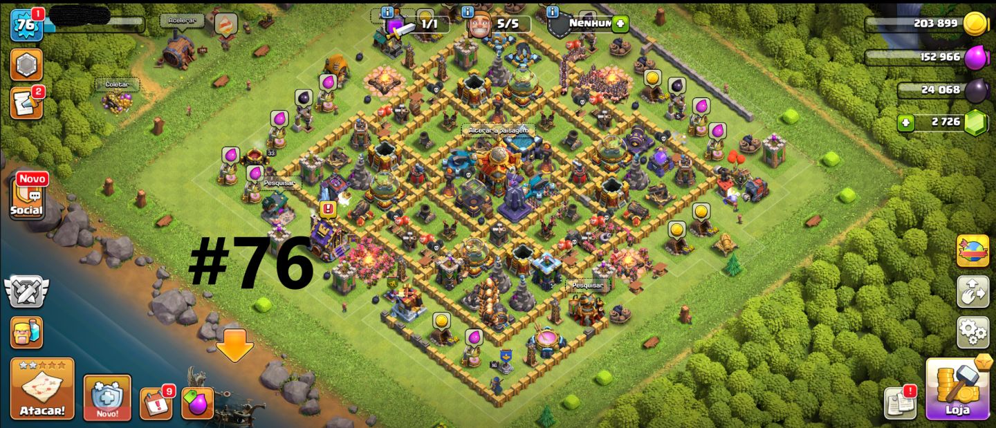 PROMOÇÃO ESPECIAL: CONTAS CV 17 e 18 CLASH OF CLANS FULL ACESSO COM SEGURANÇA!!