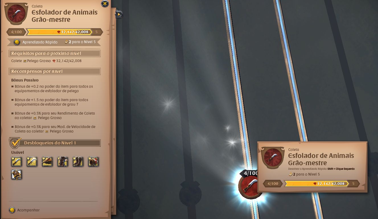 Conta albion online, conta com 100M em itens,coleta t8, equipamentos upados