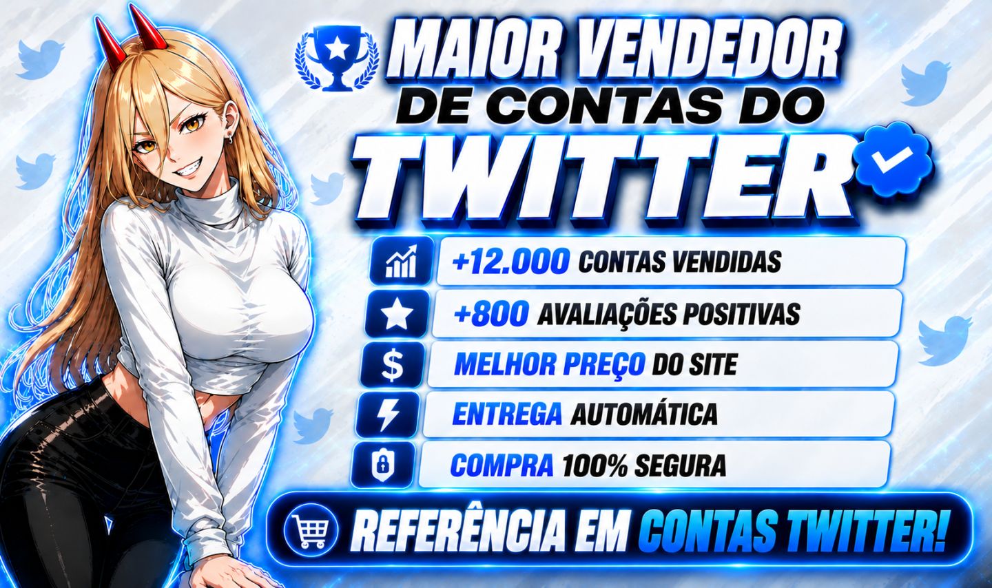 [ MENOR PREÇO DO SITE! ] CONTAS TWITTER /X ANTIGAS E NOVAS (ENTREGA AUTOMÁTICA)