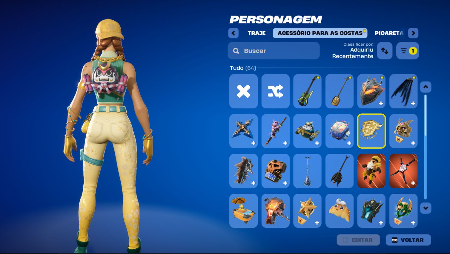 Conta fortnite secundaria Simples com skins tryhard