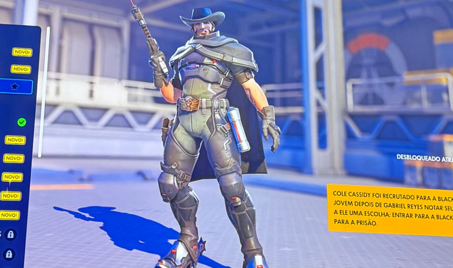 Conta overwatch com diversas skins
