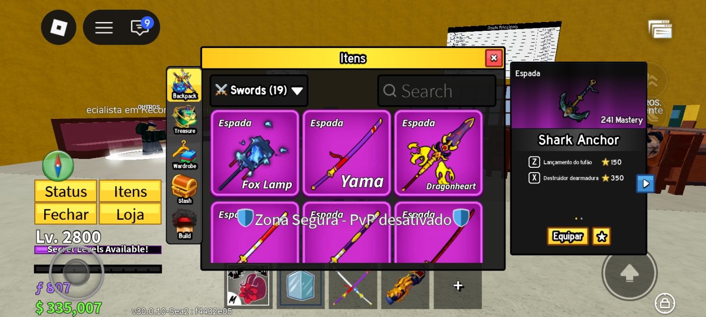 CONTA DE ROBLOX BRABA COM FRAME BREAKER E PERMS E COM 5 SLOTS + VIP NO BLR+SKINS