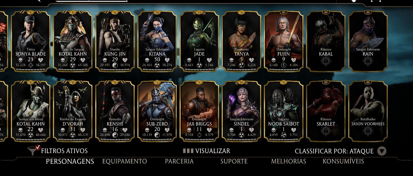 Mortal Kombat Mobile Conta Pro (IOS)