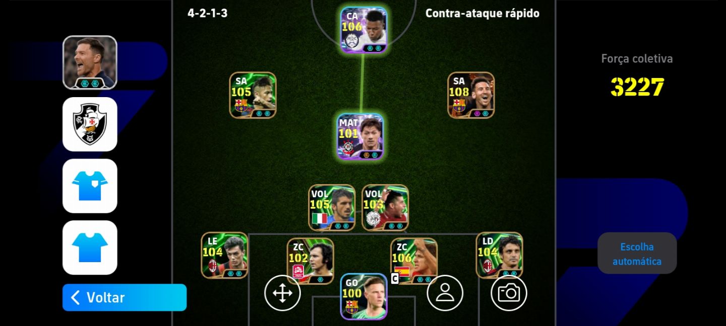 Conta com trio MSN a braba !