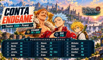 Conta 7ds origins | The Seven Deadly Sins Origins | End-game
