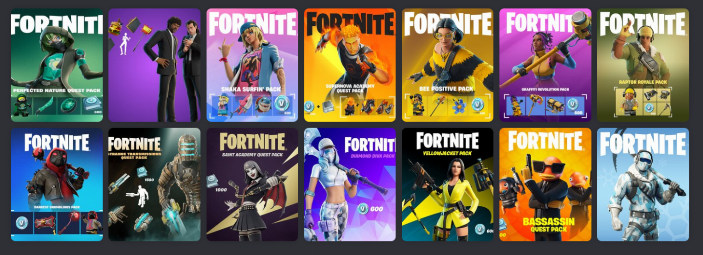 Conta Fortnite | 13.700 V-Bucks 165 Skins, Passes 200% Upados + Jogos Epic Games