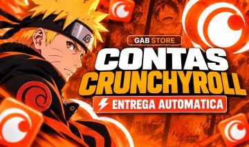 [ PROMOÇÃO!! ] CRUNCHYROLL MEGA FAN + BRINDE | 30 DIAS + ENTREGA AUTOMÁTICA