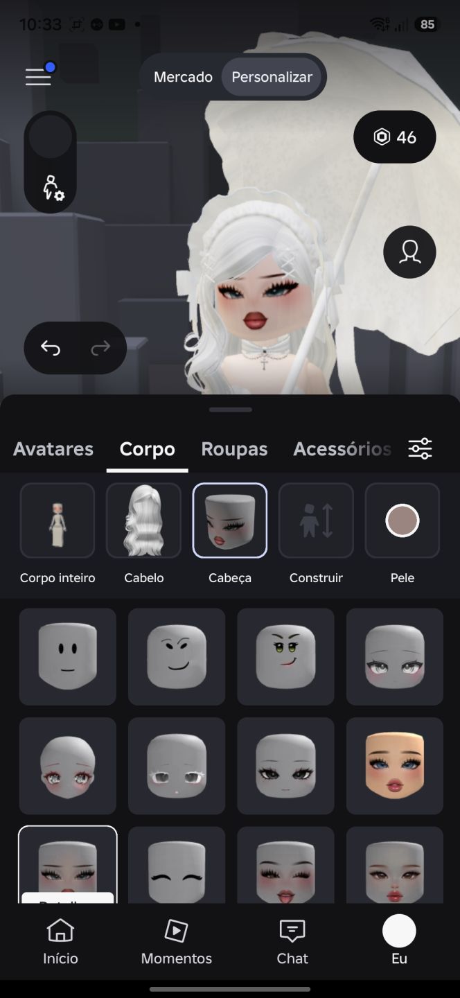 CONTA ROBLOX FEMININA +400 REAIS GASTOS | SKINS, ANIMAÇÕES, GESTOS E GAMEPASSES.