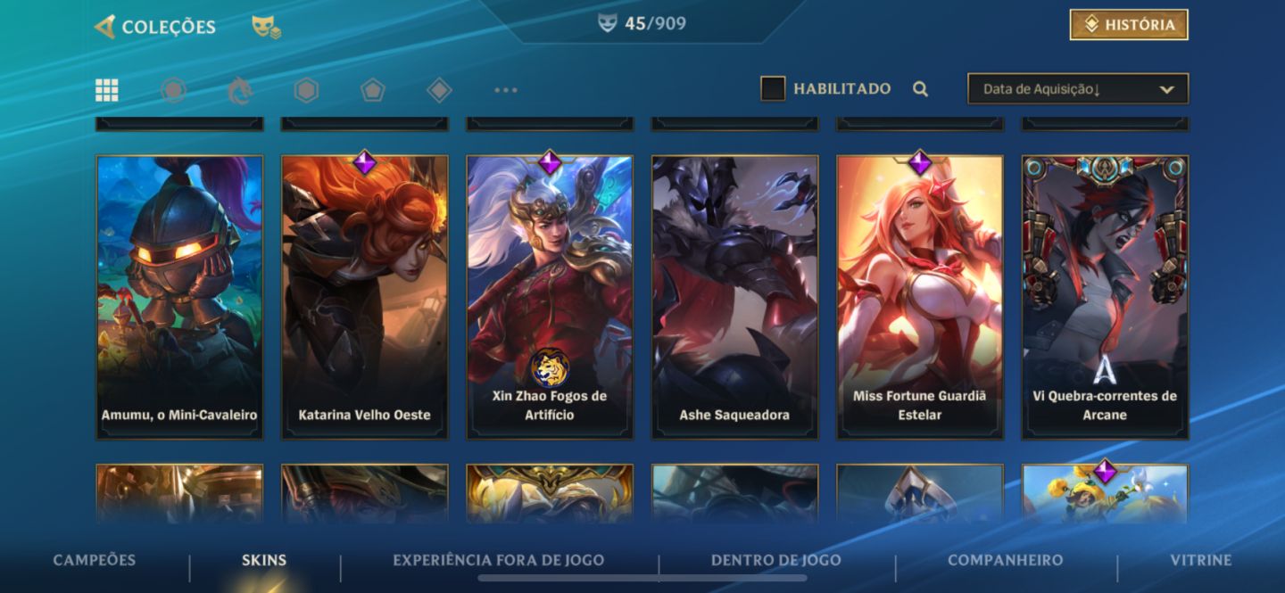 Conta LOL Wild Rift