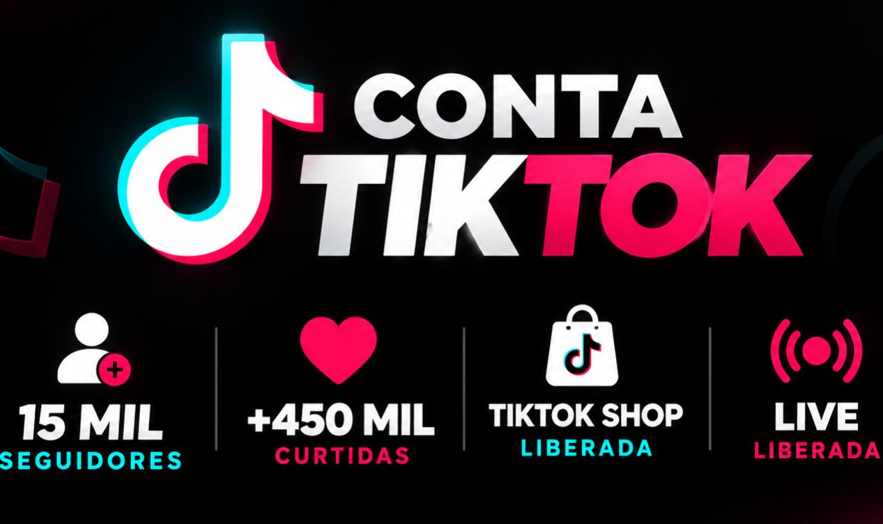 CONTA TIKTOK 15K+ | SEGUIDORES REAIS | TIKTOK SHOP + LIVE