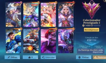 Conta mobile legends com wr bons e poucas partidas