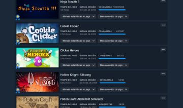 Conta da steam com mais de 60 jogos