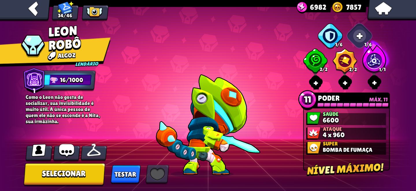 Conta Brawl Stars, MUITO UPADA