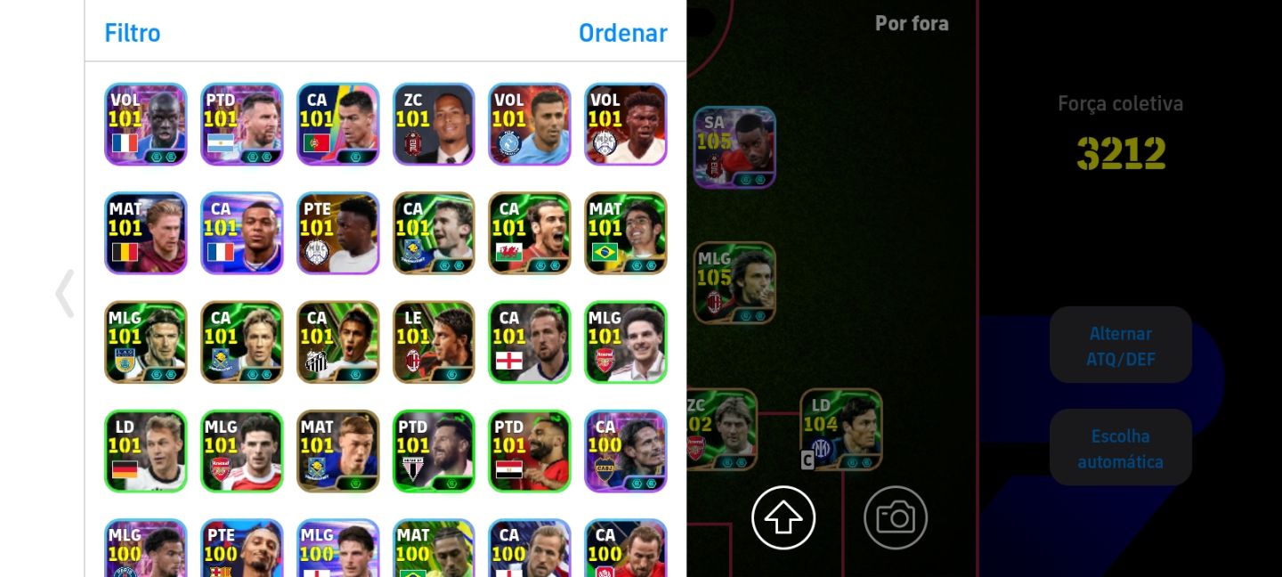 Conta eFootball SUAREZ MBAPPE PSG PRIME PIRLO SÓ CRAQUE!!!