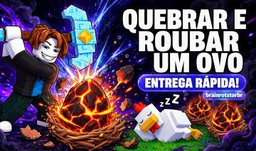 QUEBRAR E ROUBAR UM OVO | BREAK AND STEAL AN EGG - ENTREGA RÁPIDA!