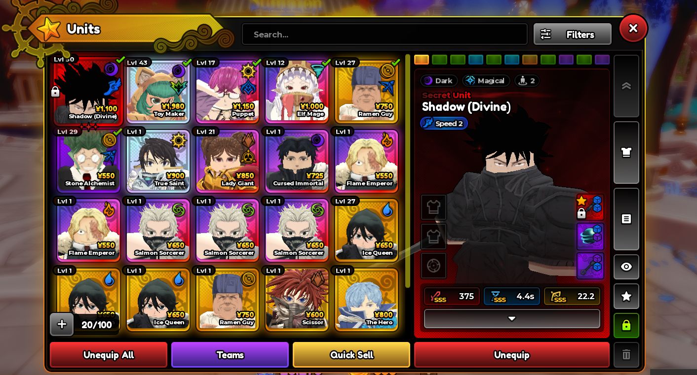 Conta de anime vanguards , anime expeditions e utdzx com secretos e RR