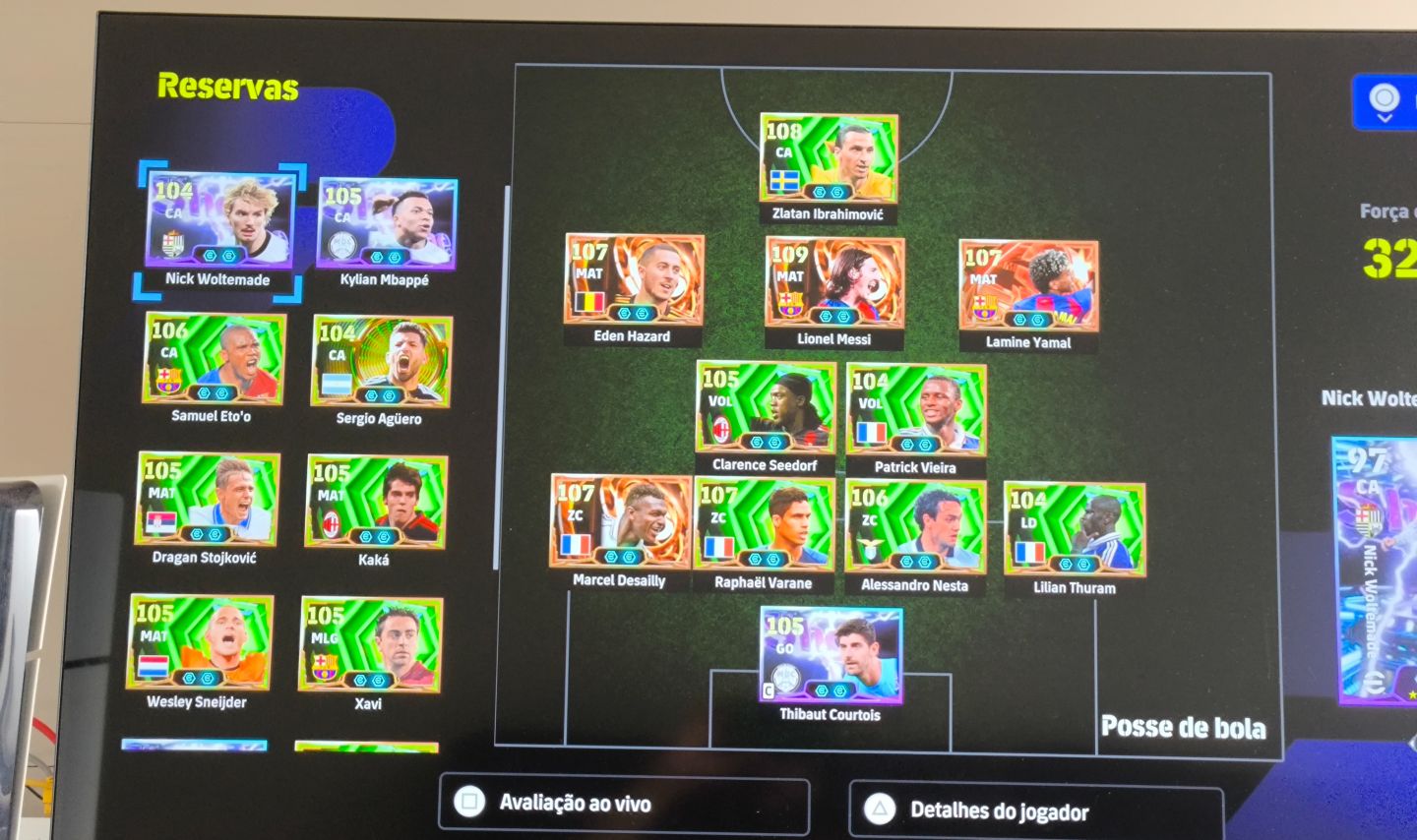 Conta PSN efootboall