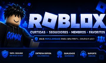 [PROMOÇÃO] SERVIÇOS ROBLOX SEGUIDORES - MEMBROS PARA GRUPO - FAVORITOS UGC