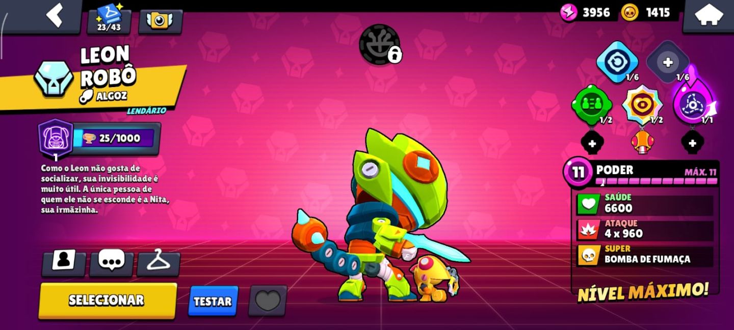 Conta Brawl Stars - Valor Negociável, 24k de Troféus e muitas skins.