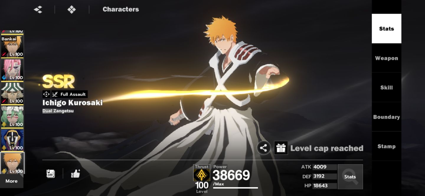 Conta Aizen B6 - Server 15 - Level 76