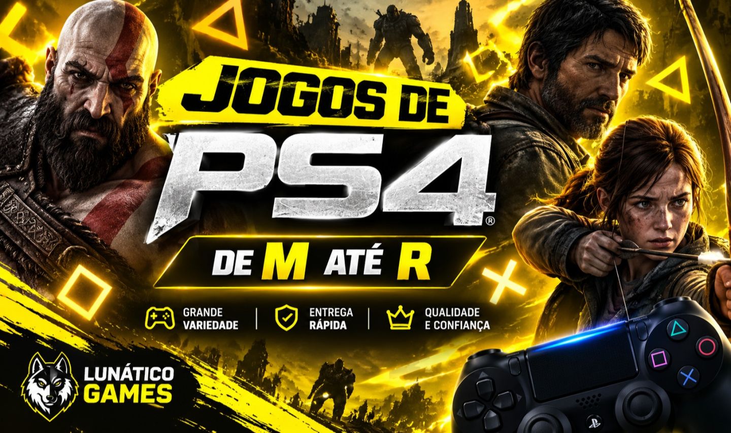 Conta Jogos Secundaria Ps4 Anúncios Letra M Até R