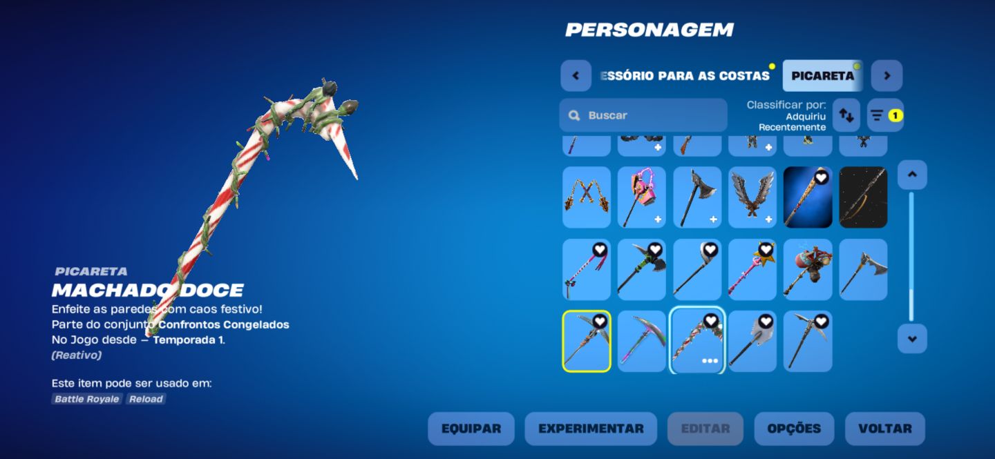 CONTA FORTNITE/ 900 VBUKS/ MUDANÇA DE TODOS OS DADOS/ + 100 skins