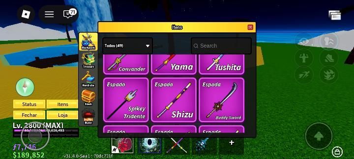 CONTA DE BLOX FRUIT LEVEL MAX, COM TODOS OS ESTILOS DE LUTA E PORTAL PERM