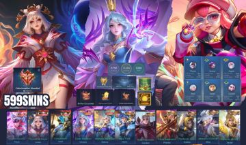 599 Skins | Conta Full | Collector, Legend, Zenith