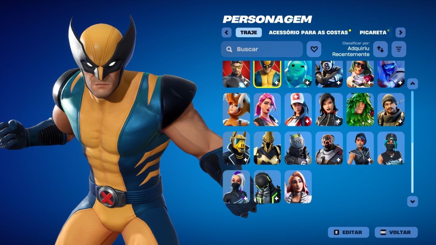 CONTA DE FORTNITE COM 43 SKINS | Wolverine | PROMOÇÃO!