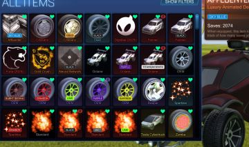 AFFLUENTER | SKY BLUE | BLACK NEURAL NETWORK | S22 GRAND CHAMPION | 3,355 ITEMS