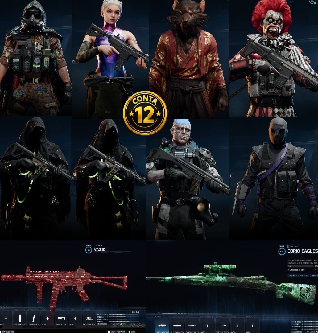 CONTAS WARZONE - CONTA bO7 - CONTA SINGULARIDADE - CONTAS NOVAS BO7 BLACK OPS 7